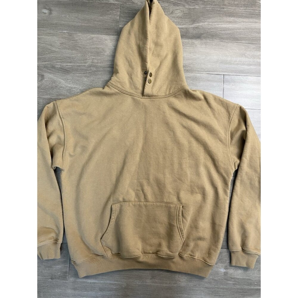 Fear Of God FG7C Hoodie Men Large Beige Sweatshirt Seventh Collection